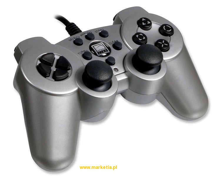 SL-4207-SSV Pad SPEED-LINK GamePad PS2 Strike, srebrny