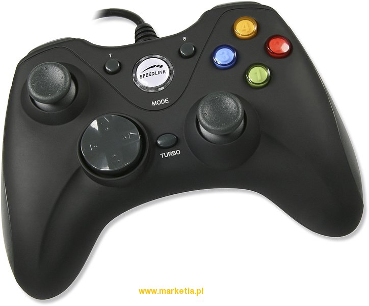 SL 6555-SBK Pad SPEED-LINK 360 Style, USB