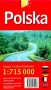 Polska. Mapa samochodowa